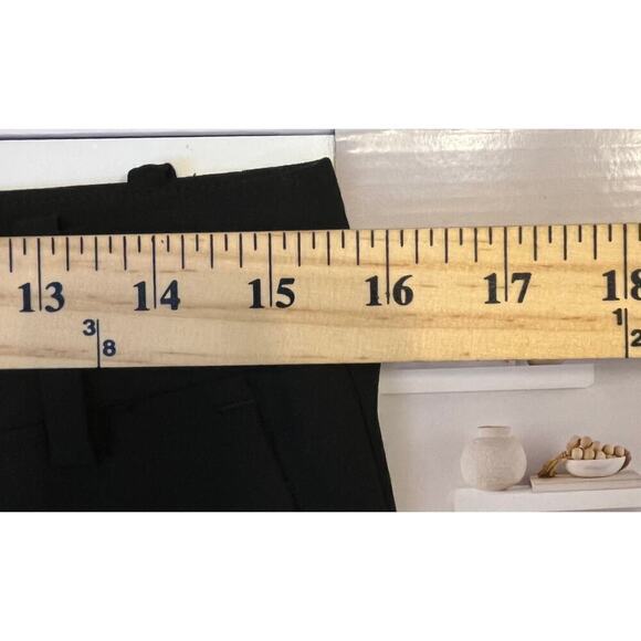 J. Crew Womens Slim Cropped Ruby Pant In Stretch Twill Flat Front Career Black 6 - Picture 4 of 8